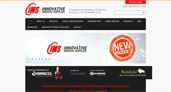 Desktop Screenshot of innovativemedicalsupplies.com
